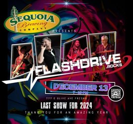 FlashDrive.Band.Fresno: FlashDrive @ Seqioua Brewery Tower District