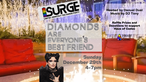 SURGE: “Diamonds Are Everyone’s Best Friend” LGBTQ+ Rooftop Tea Dance