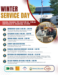 Winter Service Day at CASA