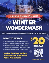 Super Star Car Wash Hosts Winter Wonder Wash to Benefit Maggie's Place