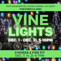 Vine Lights & S’mores Fire Pits