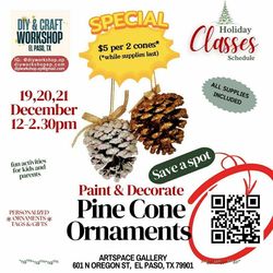 Pine Cone Christmas Ornaments | DIY Projects for kids and their family