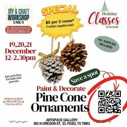 Pine Cone Christmas Ornaments | DIY Projects for kids and their family