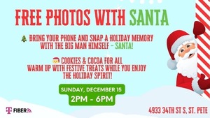 Free Photos with Santa at T-Mobile St. Pete!