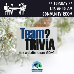 Team Trivia (Ages 50+)