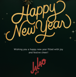 Jalao NYC New Year's Eve Dinner