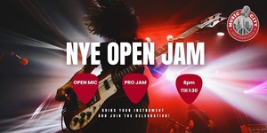 New Year’s Eve Open Jam + Multi-Venue Party!
