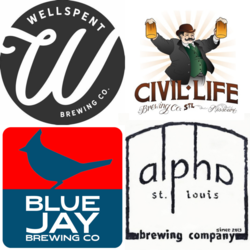 BrewHop STL Tour - Wellspent, Civil Life, BlueJay, Alpha