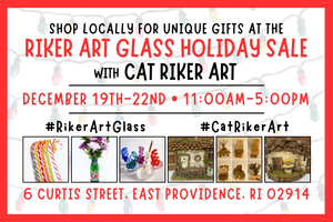Riker Art Glass Holiday Sale