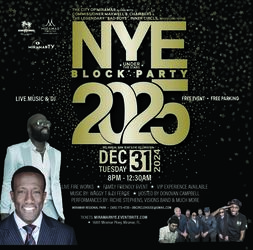 City of Miramar NYE 2025: Under the Stars Block Party, Featuring Reggae Legend Richie Stephens