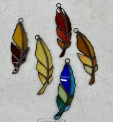 Stained Glass: Feather