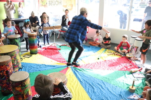 Percussion Party at Music Rhapsody (Ages 4-7)