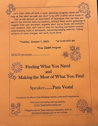 Genealogy Meeting