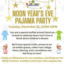 Noon Year's Eve Pajama Party