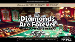 “Diamonds Are Forever” NYE Charity Casino Party in the Ballroom