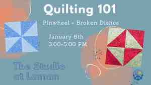 Quilting 101: Pinwheel/Broken Dishes