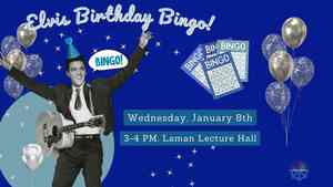Elvis Birthday Bingo