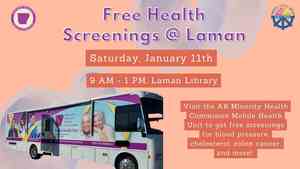 AR Minority Health Commission Bus Visit: Free Health Screenings