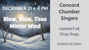 Concord Chamber Singers Choir Concert