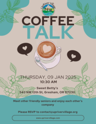 UpRiver Village Monthly Coffee