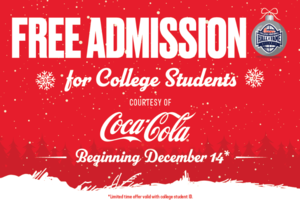 Free Hall of Fame Admission for College Students