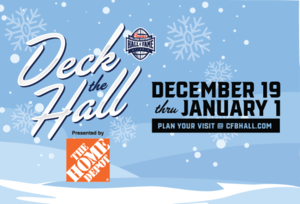 Deck the Hall at the College Football Hall of Fame