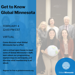 Get To Know Global Minnesota — Virtual