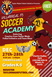 Taylor Made Foundation Futbol Initiative