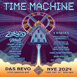 Time Machine NYE at Das Bevo