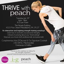 THRIVE with Peach