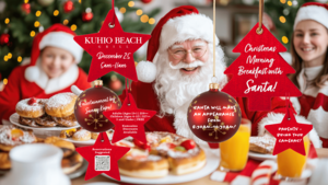 Christmas Breakfast Buffet with Santa