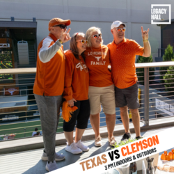 Texas vs Clemson Watch Party