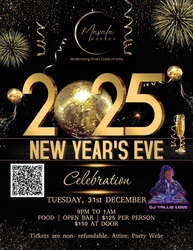 Masala Mantra Indian Cuisine New Year's Eve Party