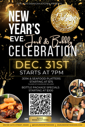 JERK & BUBBLY NYE CELEBRATION 2025