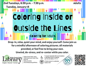 Coloring Inside or Outside the Lines - Coloring for Adults