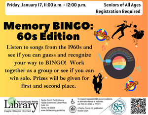 Memory BINGO: 60s Edition