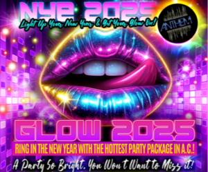 GLOW NEW YEARS EVE 2025 AT ANTHEM NIGHTCLUB