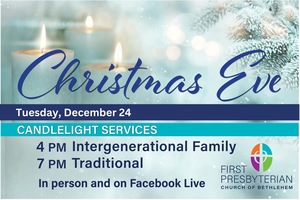 Christmas Eve Candlelight Services