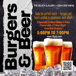 Burger & Beer Dinner With Grin Brewery