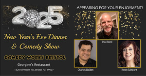 New Year's Eve Prime Rib Buffet with Chicken Parm, Shrimp Newburg & Comedy Show