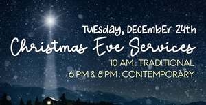 Christmas Eve Candlelight Services