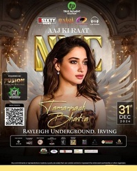 Aaj Ki Raat NYE Dallas 2025 with Tamannaah Bhatia