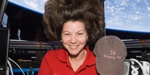 Astronaut Cady Coleman with Steve Broback: Sharing Space