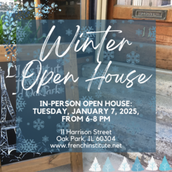 L’Institut français d’Oak Park Winter Open House