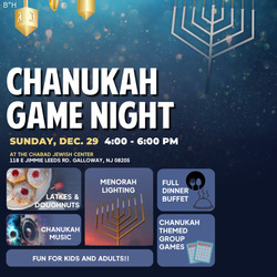 Chanukah Game Night!