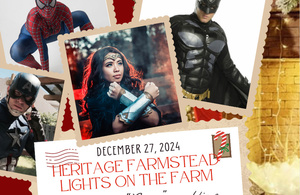 Superhero Night at the Farm