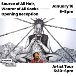 Source of All Hair, Wearer of All Socks Opening Reception