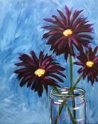 “Stop & Smell the Flowers" In-Studio Paint Party!