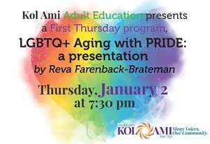 First Thursdays: LGBTQ+ Aging with PRIDE