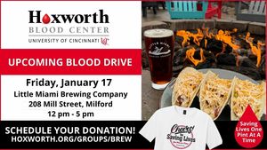 Little Miami Brewing Company Blood Drive